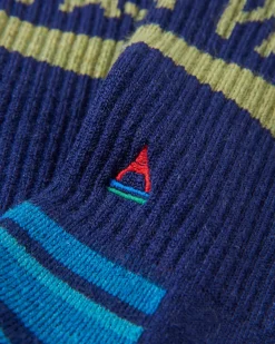 Socks|Passenger Sierra Active Socks - Tidal Blue TidalBlue