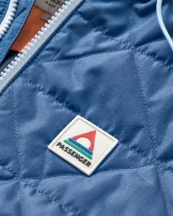 Insulated|Outdoor Active|Passenger Singletrack Recycled Thermore® Insulated Jacket - Dark Denim/ Apricot DarkDenim/Apricot