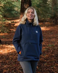 Outdoor Active|Tops|Passenger Skyline Recycled Water Resistant Pullover - Rich Navy RichNavy