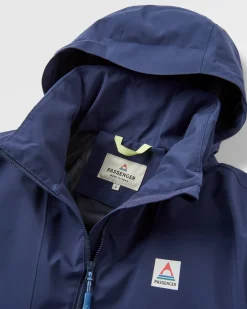 Outdoor Active|Tops|Passenger Skyline Recycled Water Resistant Pullover - Rich Navy RichNavy