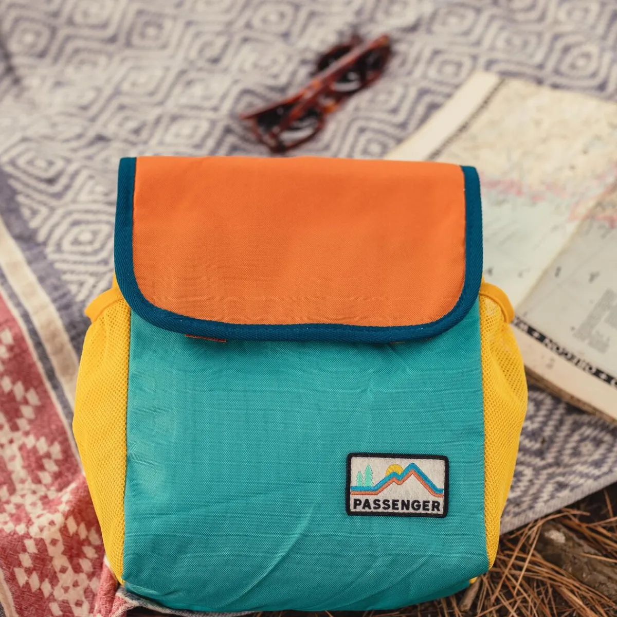 Backpacks & Bags|Cooler Bags|Passenger Snack Pack Recycled Cooler - Multi Color MultiColor