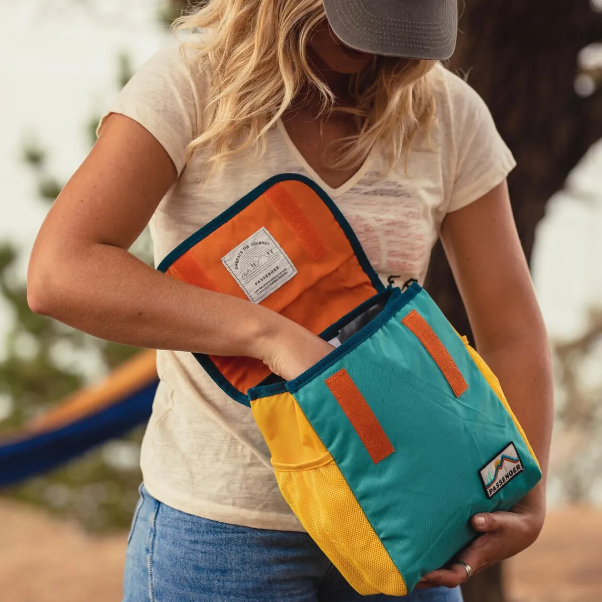 Backpacks & Bags|Cooler Bags|Passenger Snack Pack Recycled Cooler - Multi Color MultiColor
