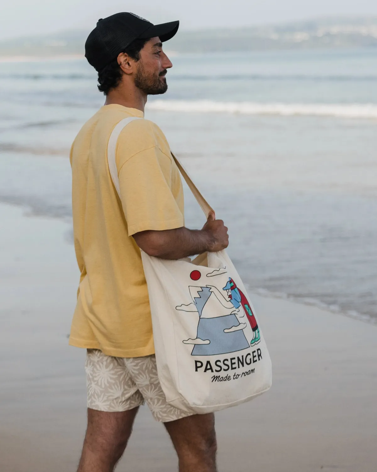 Tote Bags|Passenger Sneaky Peak Organic Cotton Tote Bag - Multi - Passenger