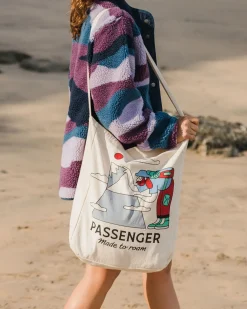 Tote Bags|Passenger Sneaky Peak Organic Cotton Tote Bag - Multi - Passenger
