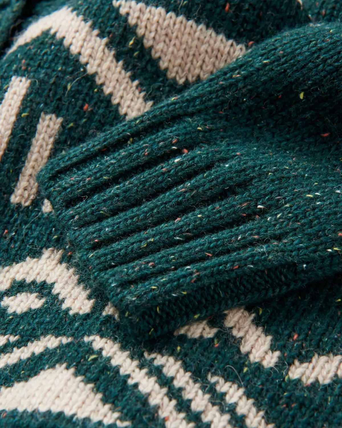Knitwear|Sweaters|Passenger Snoozle Recycled Knitted Hooded Cardigan - Rain Forest RainForest