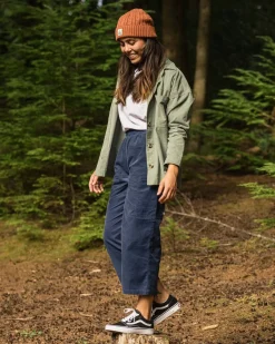 Pants|Passenger Someday 2.0 Organic Corduroy Crop Pants - Dark Denim DarkDenim