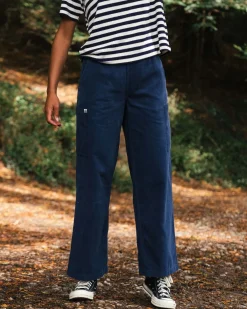 Pants|Overalls & Pants|Passenger Someday Organic Cotton Corduroy Pant - Dark Denim DarkDenim