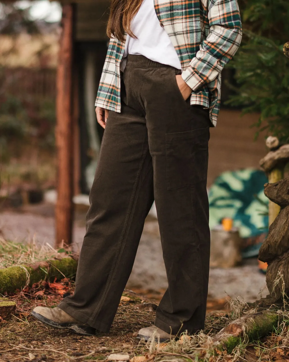 Pants|Overalls & Pants|Passenger Someday Organic Cotton Corduroy Pant - Coffee