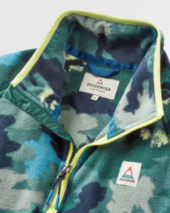 Fleece|Fleece|Passenger Sorrel Recycled Polar Fleece - Alpine Camo Rain Forest AlpineCamoRainForest