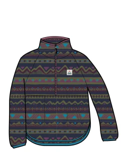 Fleece|Fleece|Passenger Sorrel Recycled Polar Fleece - Mountain Geo Multi MountainGeoMulti