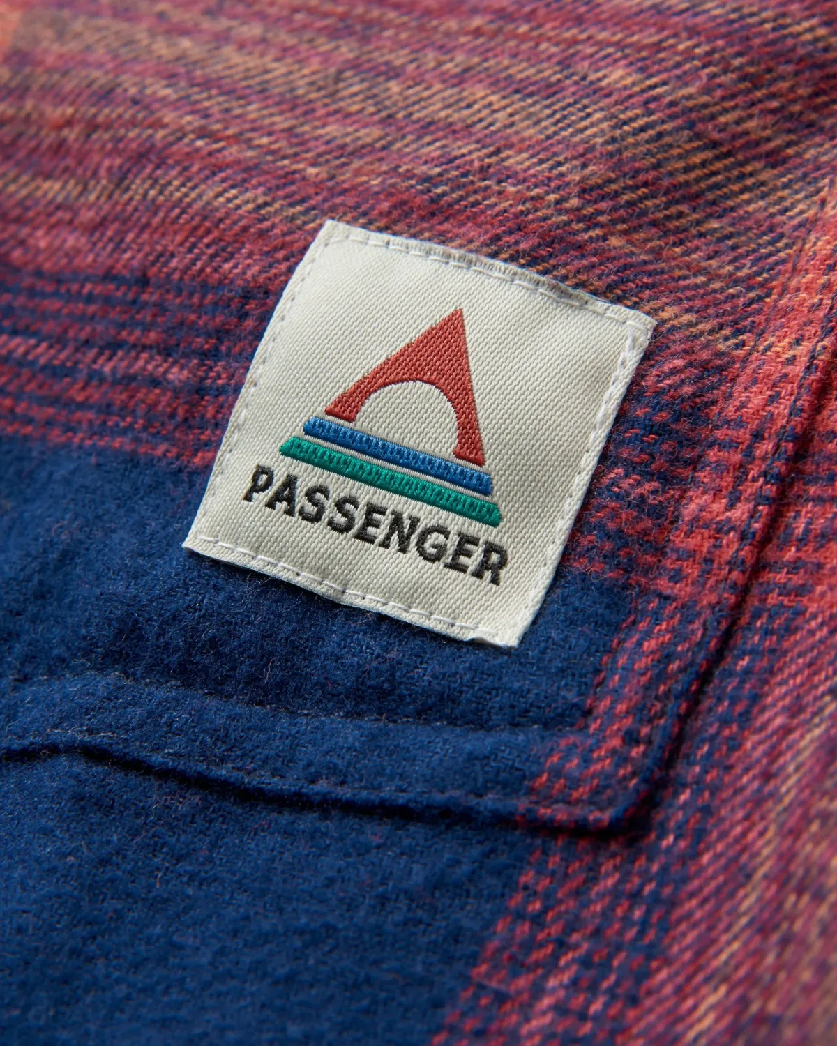 Shirts|Shirts|Passenger Stella Organic Cotton Long Sleeve Shirt - Rich Navy/ Red Ochre Check RichNavy/RedOchreCheck