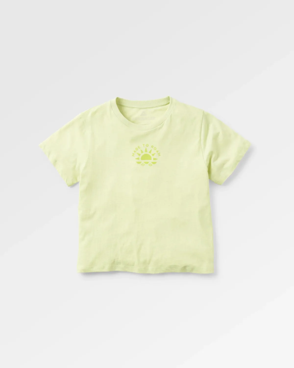 T-Shirts & Tank Tops|Passenger Sunburst Organic T-Shirt - Soft Lime Juice SoftLimeJuice