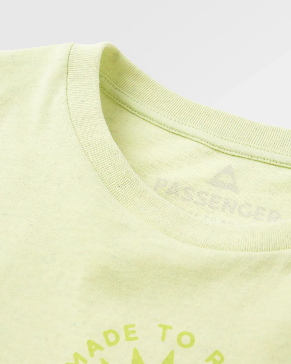 T-Shirts & Tank Tops|Passenger Sunburst Organic T-Shirt - Soft Lime Juice SoftLimeJuice