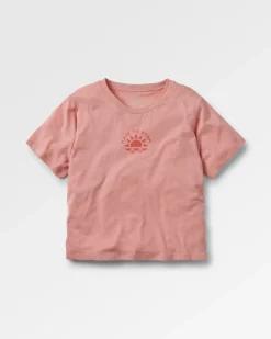 T-Shirts & Tank Tops|Passenger Sunburst Organic T-Shirt - Soft Shell Pink SoftShellPink
