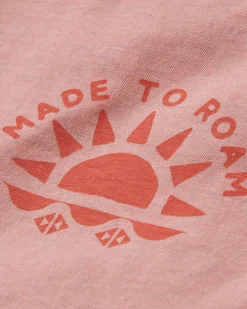 T-Shirts & Tank Tops|Passenger Sunburst Organic T-Shirt - Soft Shell Pink SoftShellPink