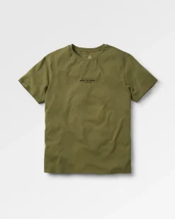 T-Shirts & Tank Tops|T-Shirts & Tank Tops|Passenger Sundown Recycled Cotton T-Shirt - Khaki Green KhakiGreen