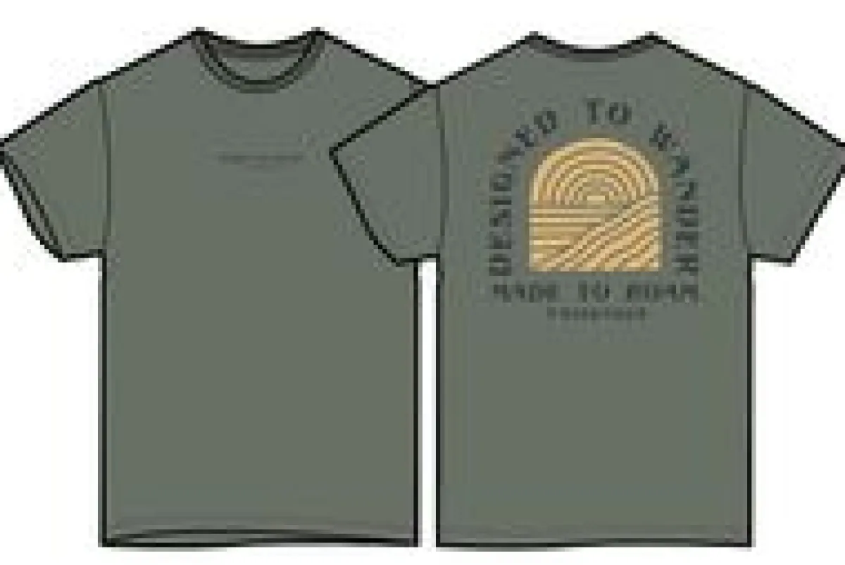 T-Shirts & Tank Tops|T-Shirts & Tank Tops|Passenger Sundown Recycled Cotton T-Shirt - Khaki Green KhakiGreen