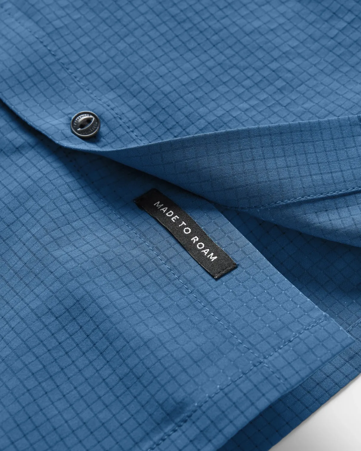 Shirts|Passenger Sundowner Stretch Short Sleeve Shirt - Tidal Blue TidalBlue