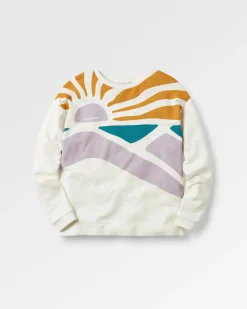 Sweatshirts|Hoodies & Sweatshirts|Passenger Sunsets Organic Cotton Sweatshirt - Marshmallow