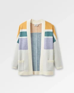 Knitwear|Sweaters|Passenger Sunsets Recycled Knitted Sweater - Marshmallow