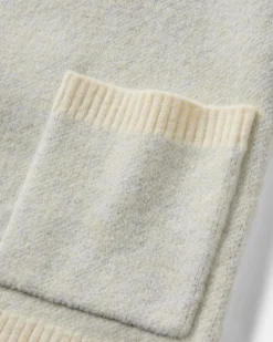 Knitwear|Sweaters|Passenger Sunsets Recycled Knitted Sweater - Marshmallow