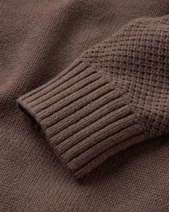 Sweaters|Passenger Swell Knitted Sweater - Coffee