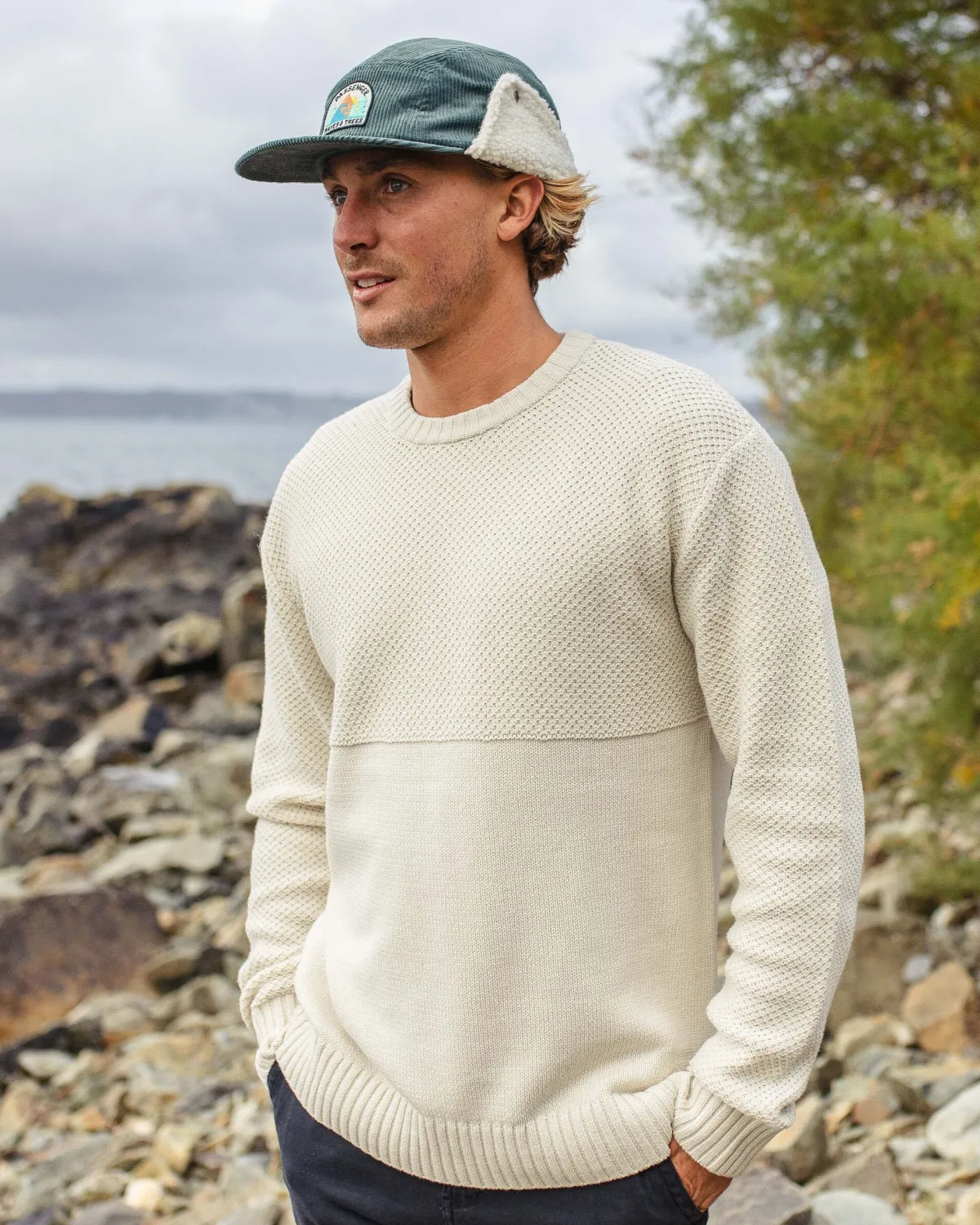 Sweaters|Passenger Swell Knitted Sweater - Off White OffWhite