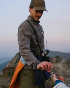 Fleece|Fleece|Passenger Switchback Recycled Micro Polartec® Fleece - Gray Marl 2 GrayMarl2