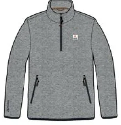 Fleece|Fleece|Passenger Switchback Recycled Micro Polartec® Fleece - Gray Marl 2 GrayMarl2