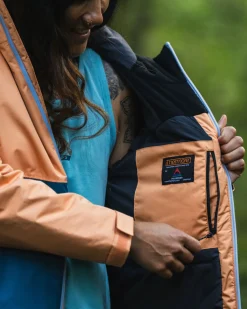 Jackets|Passenger Terrain Insulated Water Resistant Jacket - Corsair Blue/ Apricot CorsairBlue/Apricot