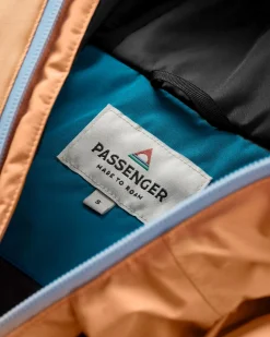 Jackets|Passenger Terrain Insulated Water Resistant Jacket - Corsair Blue/ Apricot CorsairBlue/Apricot