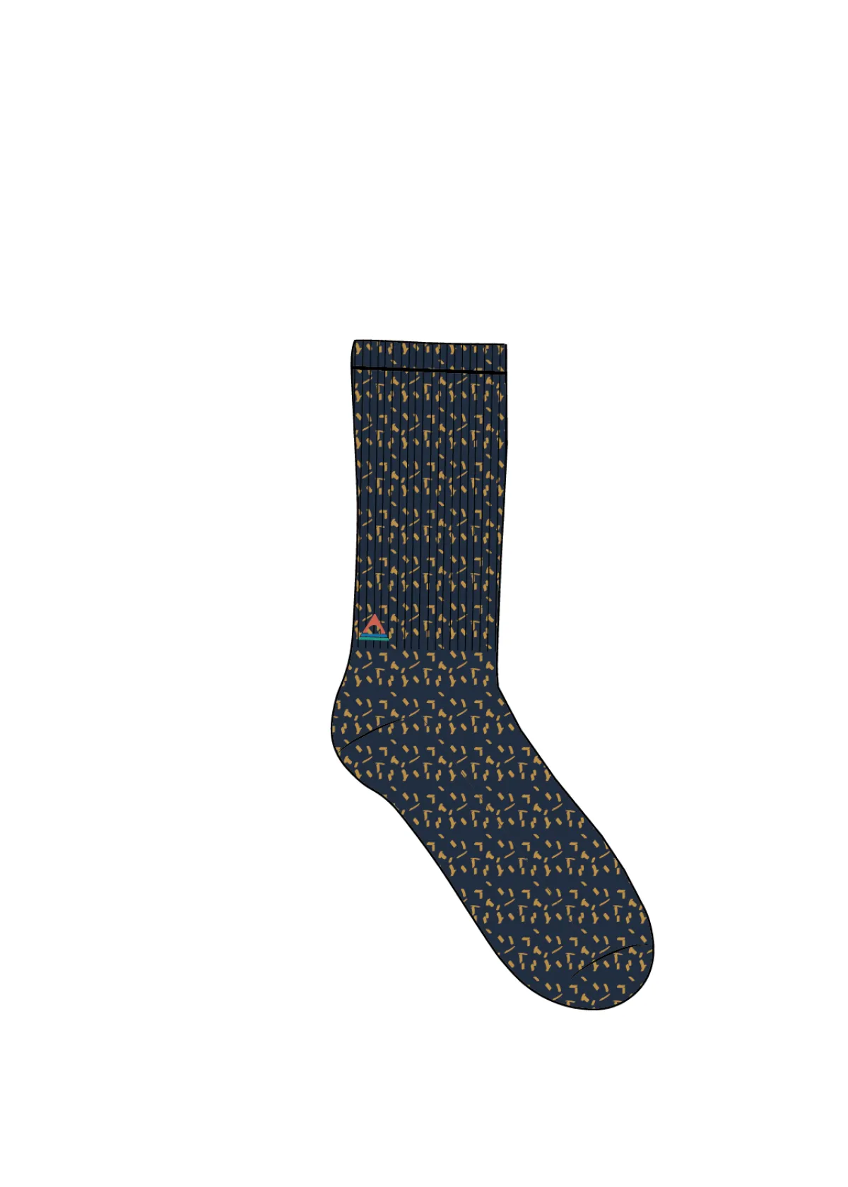 Socks|Passenger Thorne Heavyweight Socks - Rich Navy RichNavy