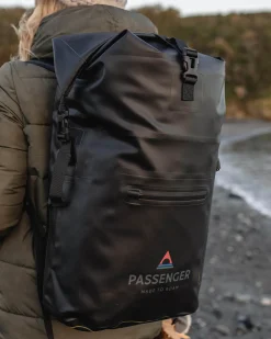 Backpacks|Dry Bags|Passenger Tide 25 Liter Recycled Dry Bag Backpack - Black
