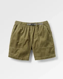Shorts|Shorts|Passenger Topanga Cord Short - Khaki Green KhakiGreen