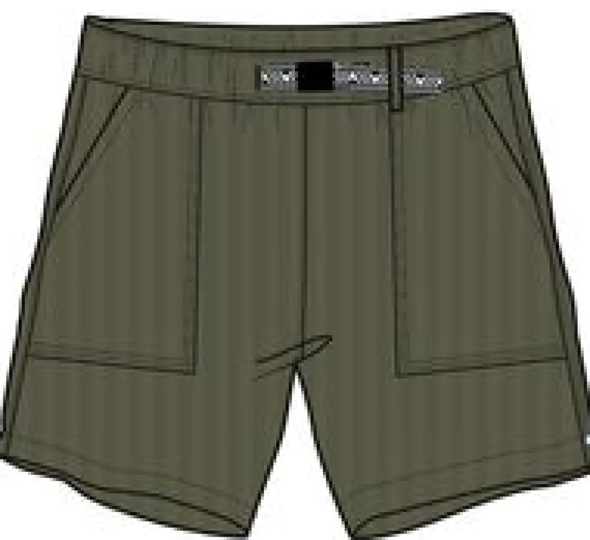 Shorts|Shorts|Passenger Topanga Cord Short - Khaki Green KhakiGreen