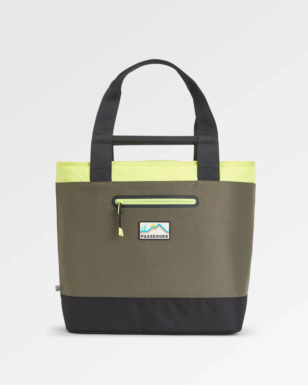 Storage & Coolers|Passenger Tote Recycled Cooler Bag - Khaki Green Multi KhakiGreenMulti
