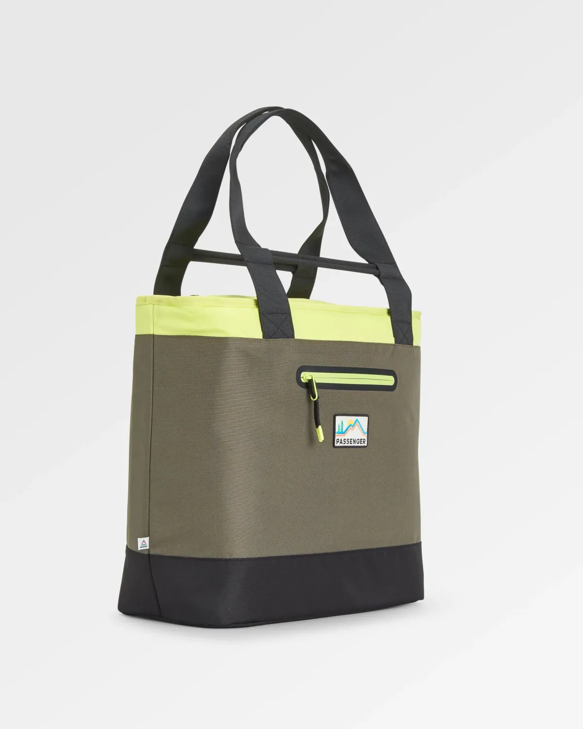 Storage & Coolers|Passenger Tote Recycled Cooler Bag - Khaki Green Multi KhakiGreenMulti