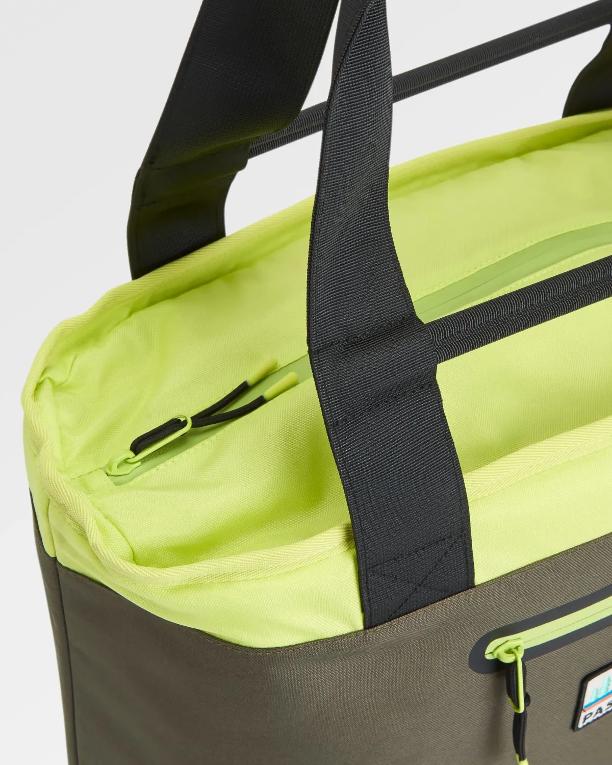 Storage & Coolers|Passenger Tote Recycled Cooler Bag - Khaki Green Multi KhakiGreenMulti