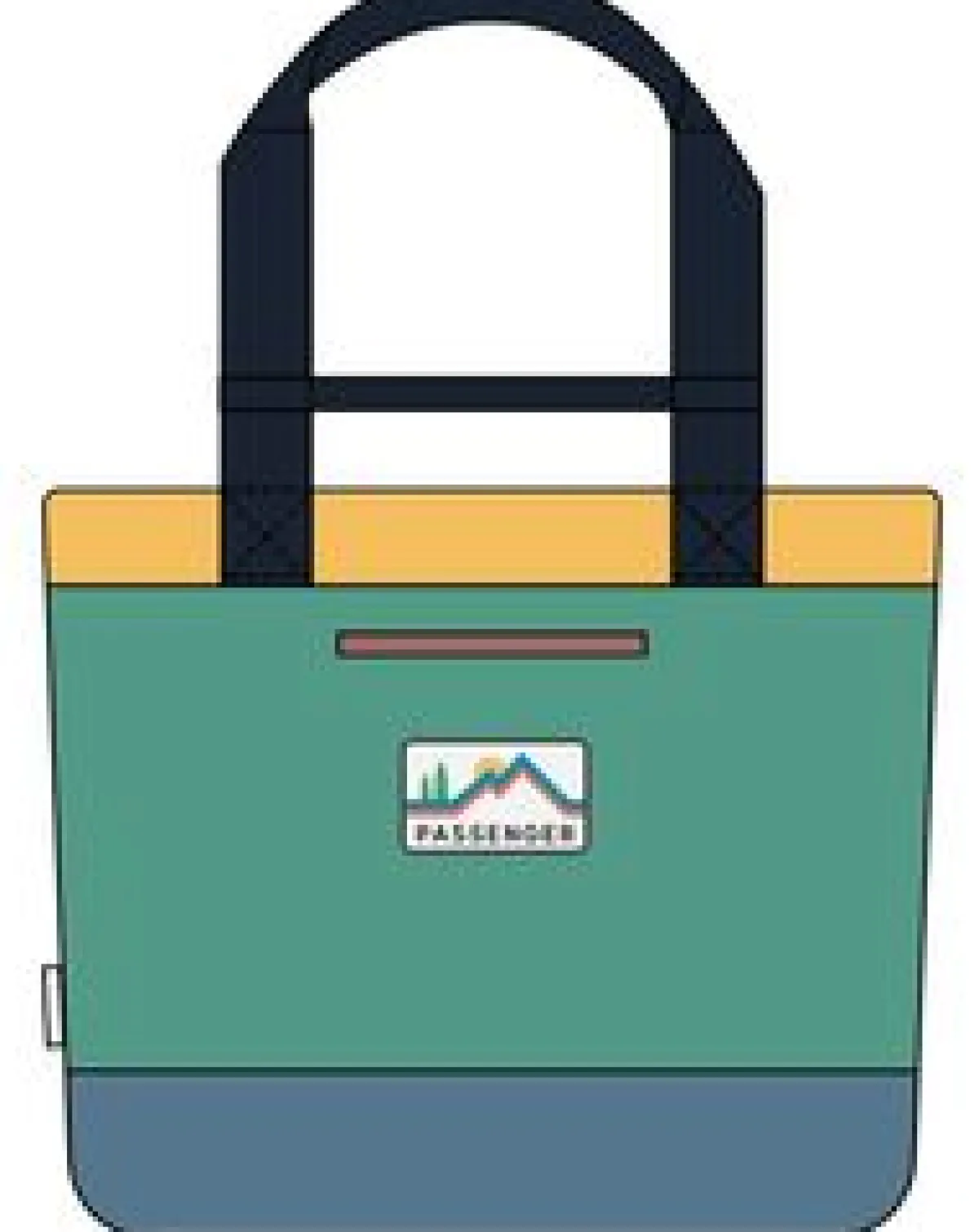 Storage & Coolers|Cooler Bags|Passenger Tote Recycled Cooler Bag - Multi Primary MultiPrimary