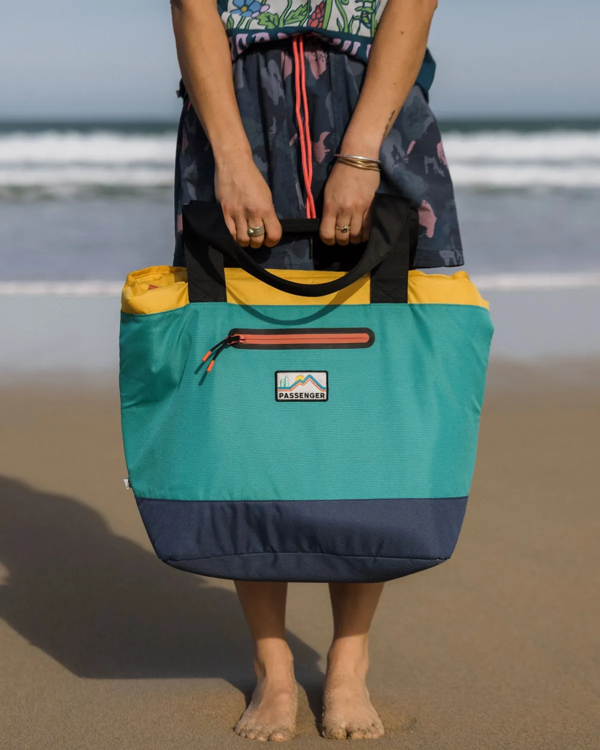 Storage & Coolers|Cooler Bags|Passenger Tote Recycled Cooler Bag - Multi Primary MultiPrimary