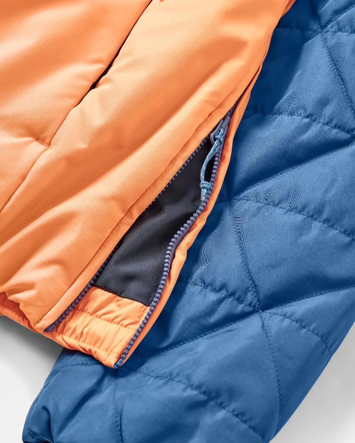 Insulated|Outdoor Active|Passenger Trace Recycled Thermore Insulated Jacket - Dark Denim/ Apricot DarkDenim/Apricot