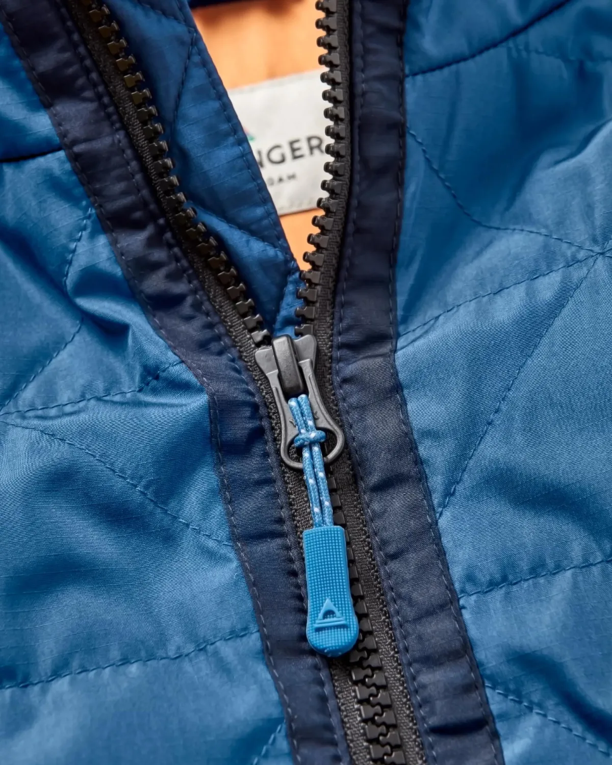 Insulated|Outdoor Active|Passenger Trace Recycled Thermore Insulated Jacket - Dark Denim/ Apricot DarkDenim/Apricot