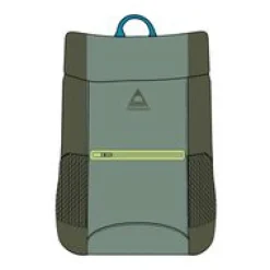 Outdoor Active|Outdoor Active|Passenger Trail Light Recycled Packable Backpack - Khaki Green KhakiGreen