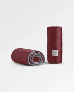 Blankets|Blankets|Passenger Travel Recycled Ripstop Blanket - Wine