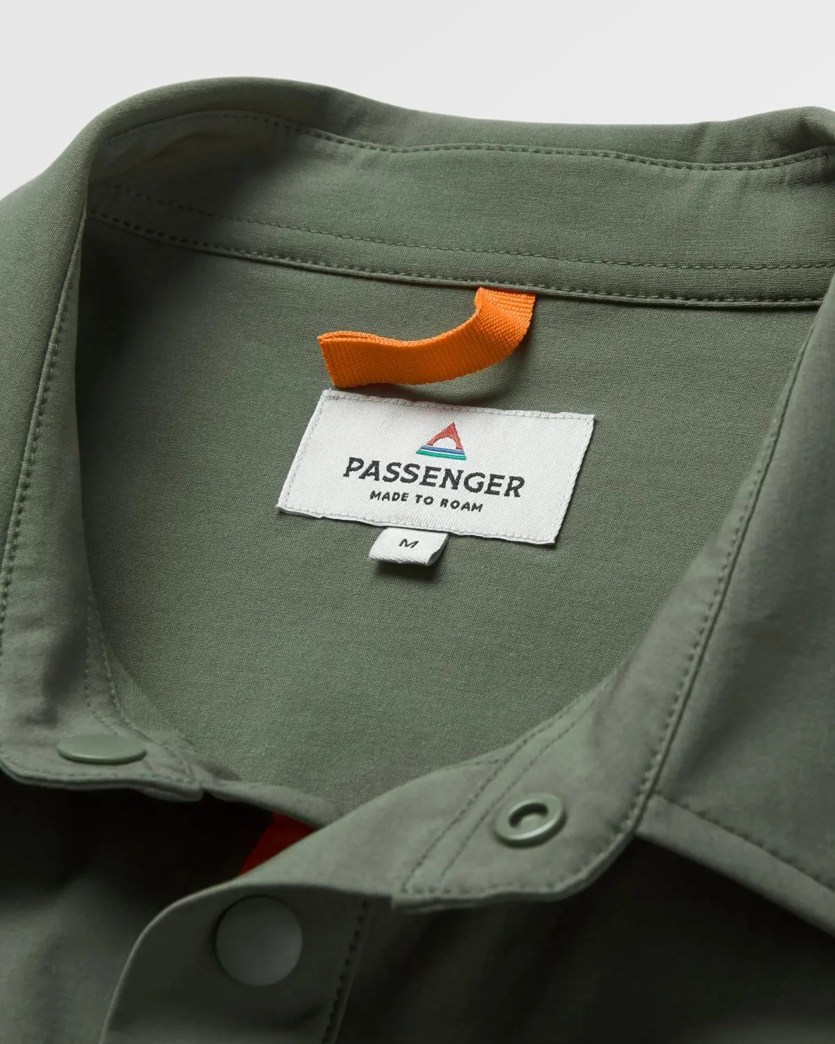 Tops|Shirts|Passenger Traveler Long Sleeve Shirt - Khaki Green KhakiGreen