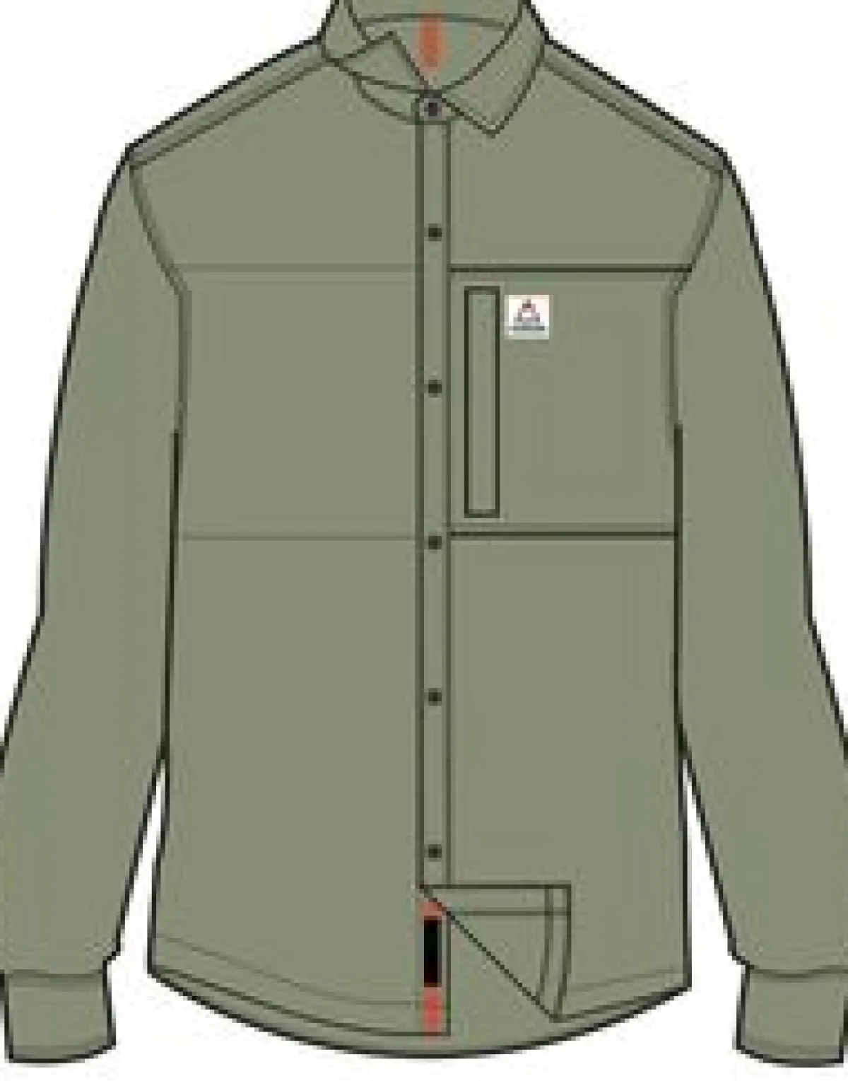 Shirts|Tops|Passenger Traveler Long Sleeve Shirt - Pistachio
