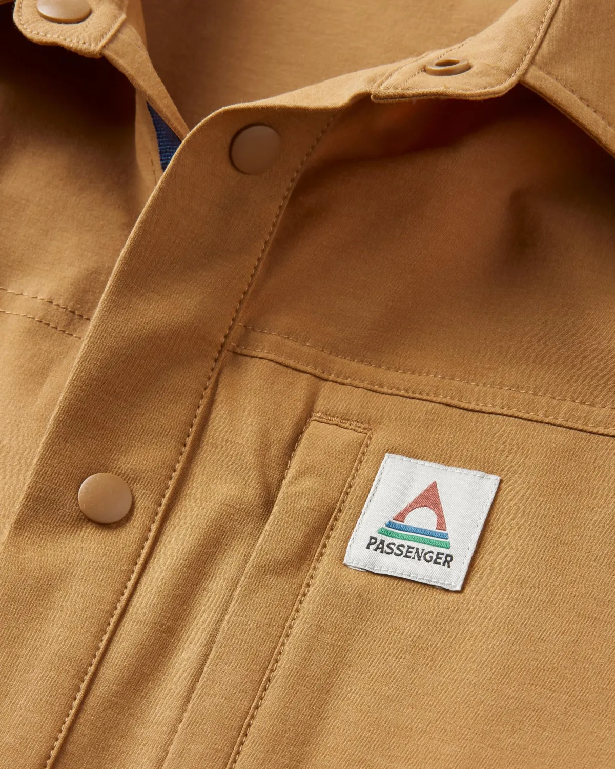 Tops|Shirts|Passenger Traveller Long Sleeve Shirt - Coconut