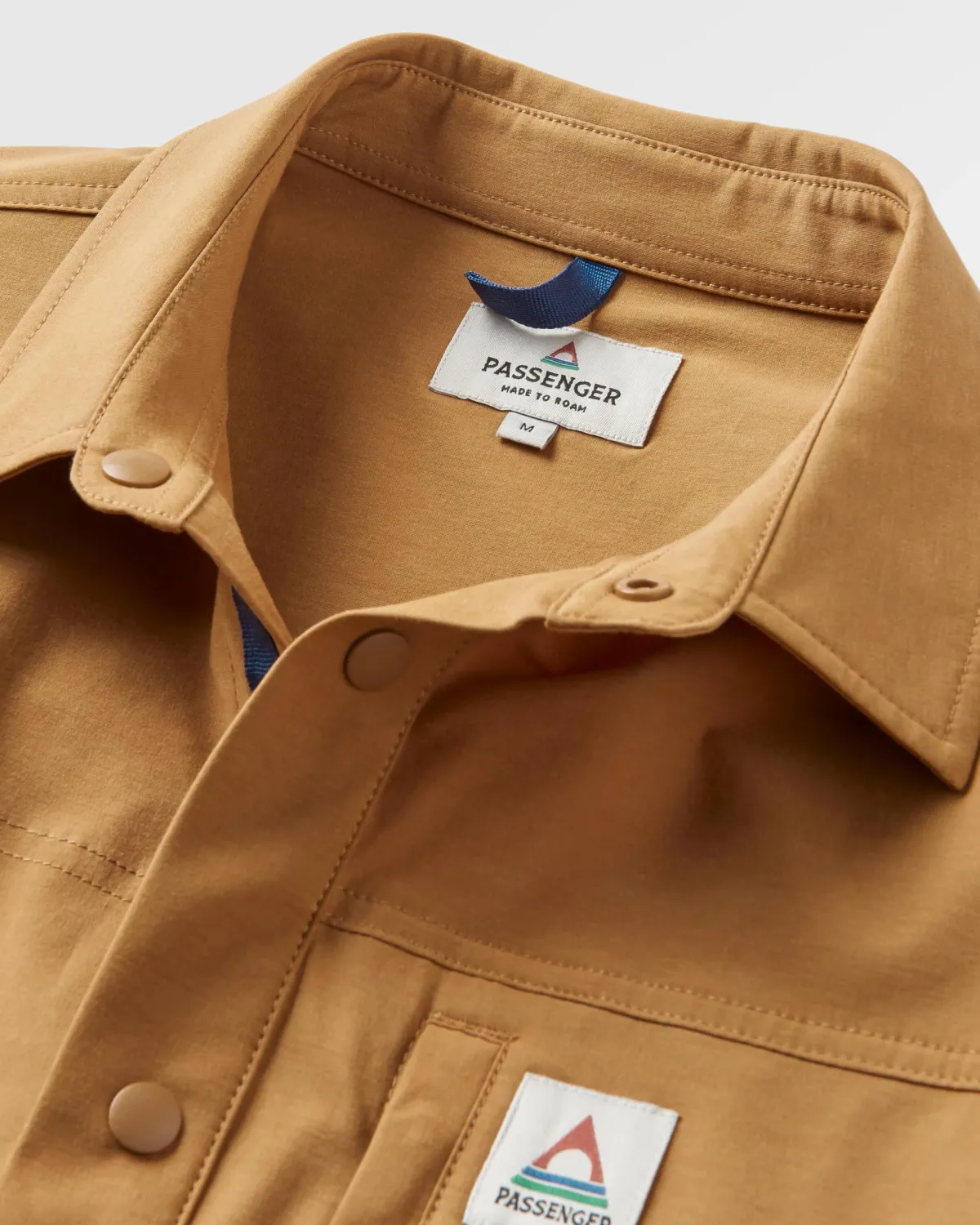 Tops|Shirts|Passenger Traveller Long Sleeve Shirt - Coconut
