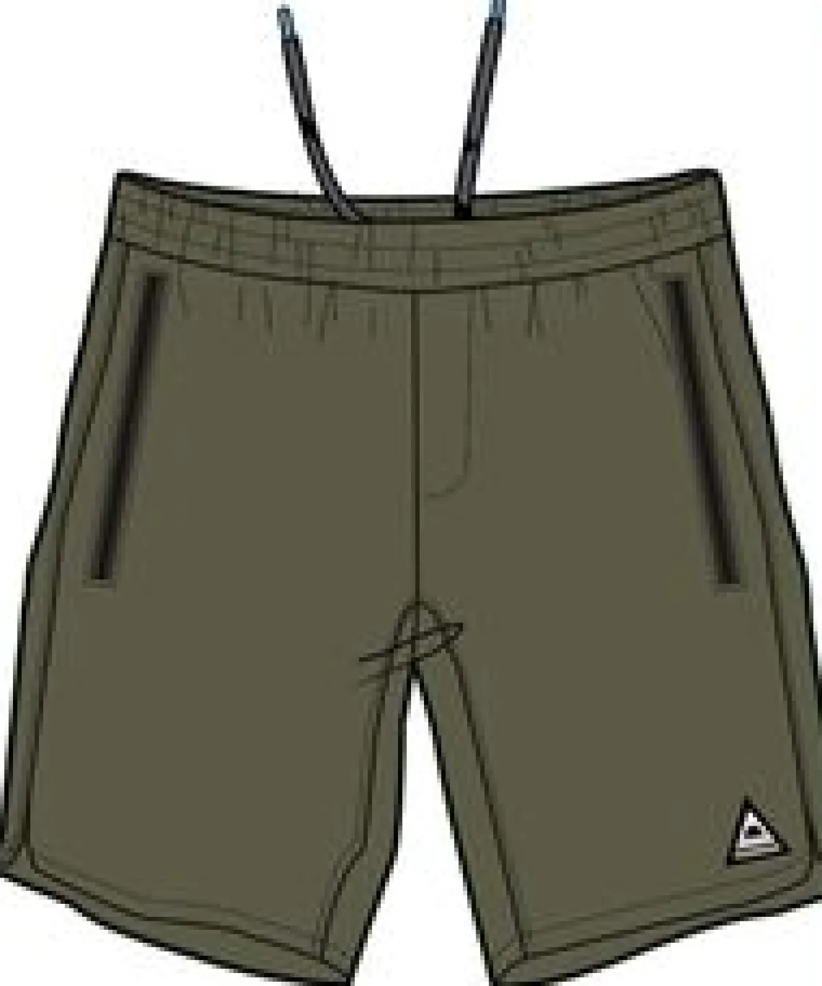 Shorts|Surf Accessories|Passenger Traveller Organic All Purpose Short - Khaki Green KhakiGreen