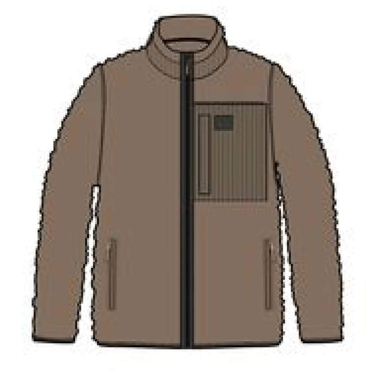 Fleece|Fleece|Passenger Trekker Recycled Deep-Pile Sherpa Fleece - Biscuit